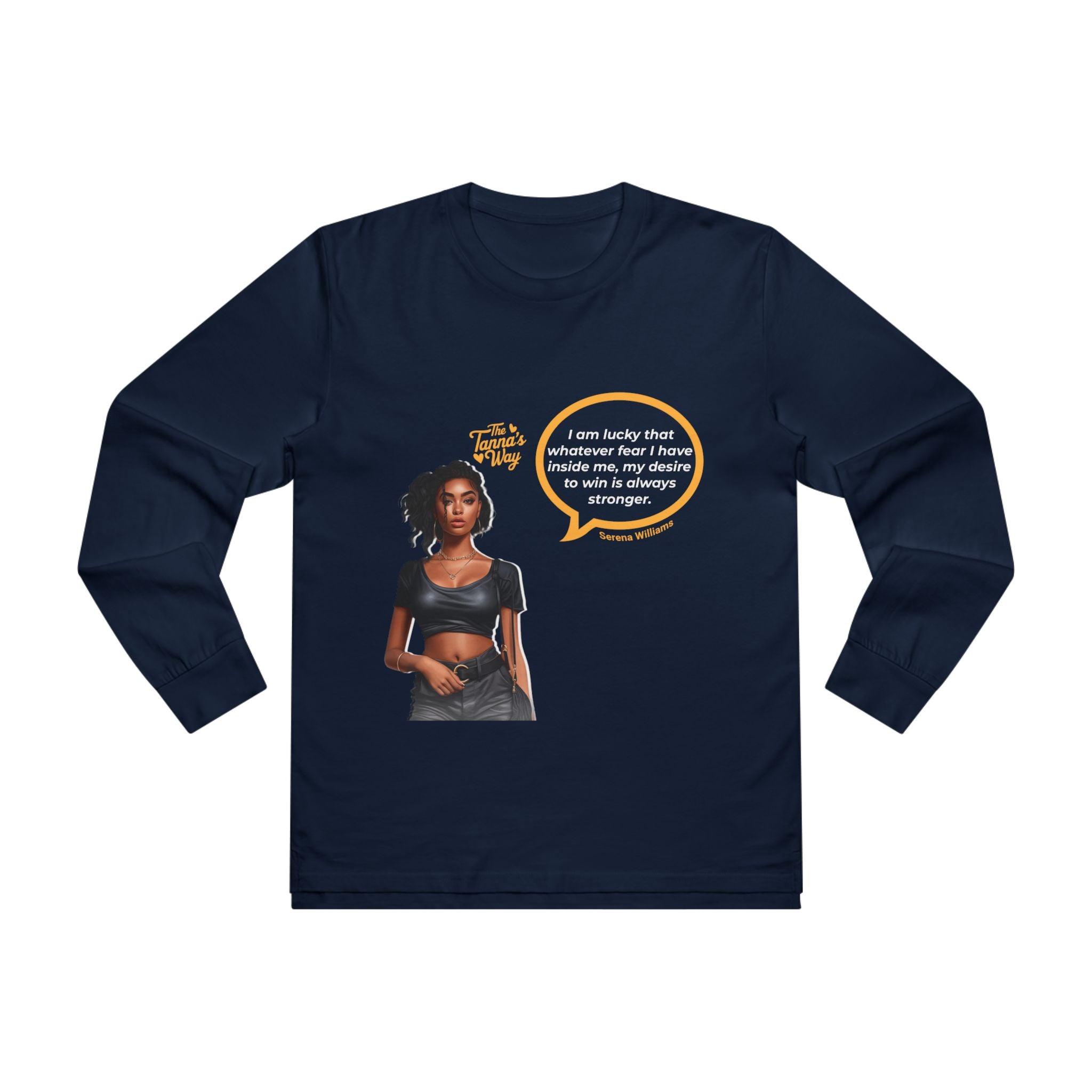 Serena Williams | Men’s Base Longsleeve Tee